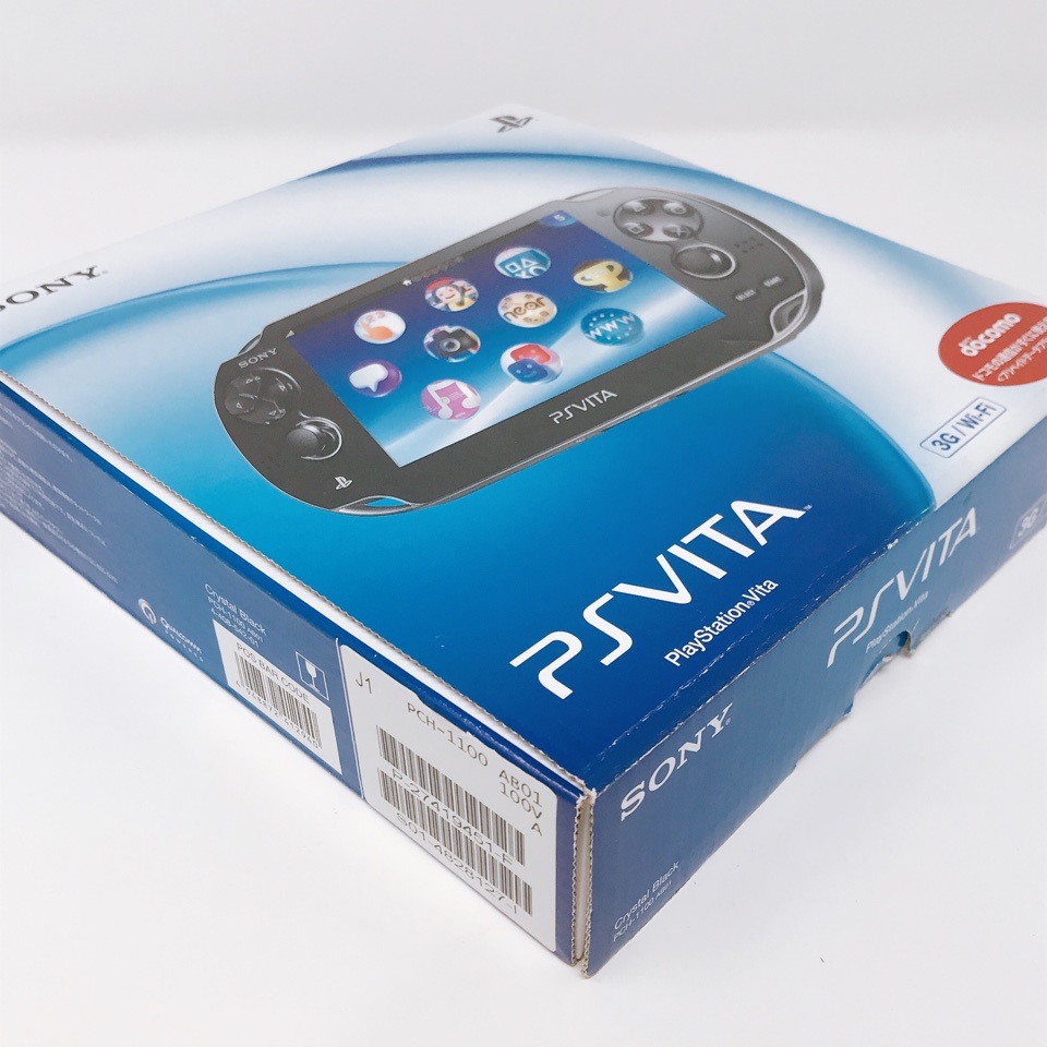 Sony PS Vita PCH-1100 / 1000 OLED Wi-Fi Black w/ Charger and Box [Near Mint] 4948872412940 | eBay